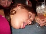 drunk sleeping teen beauty